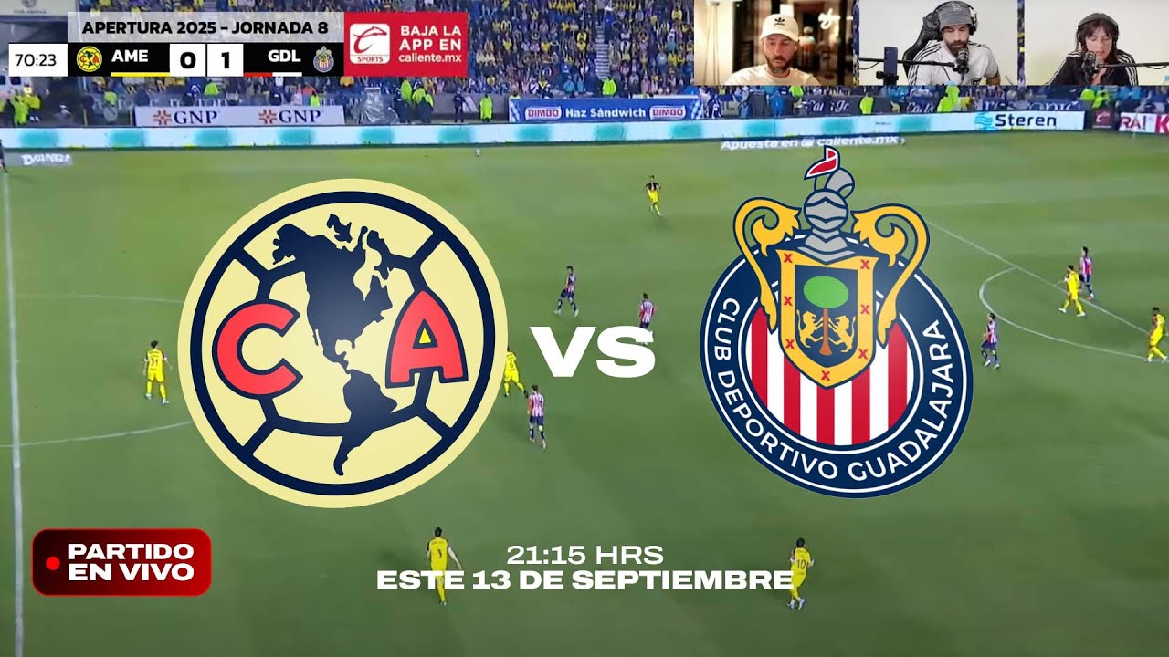 JUEGO COMPLETO: AMÉRICA X GUADALAJARA | J8 LIGA MX AP25