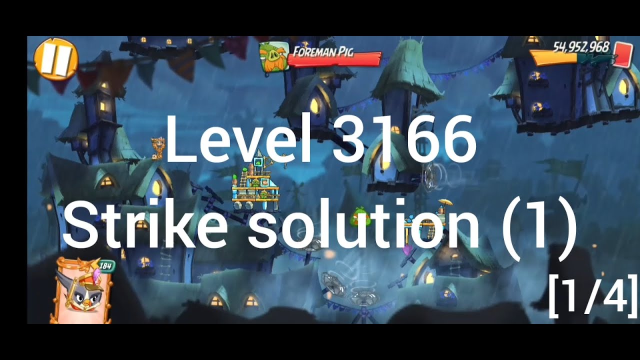 Angry Birds 2 level 3166