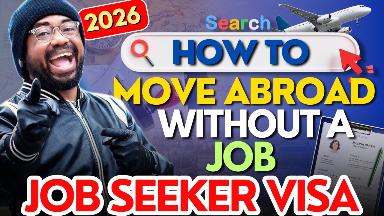 5 Countries Offering Job Seeker Visas in 2026 | Move Abroad Without a Job Offer