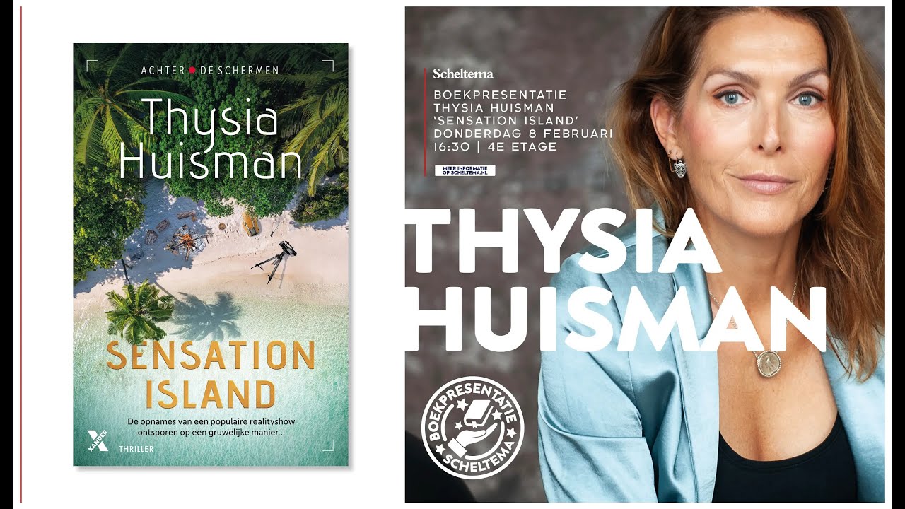 Boekpresentatie Thysia Huisman - 'Sensation Island'