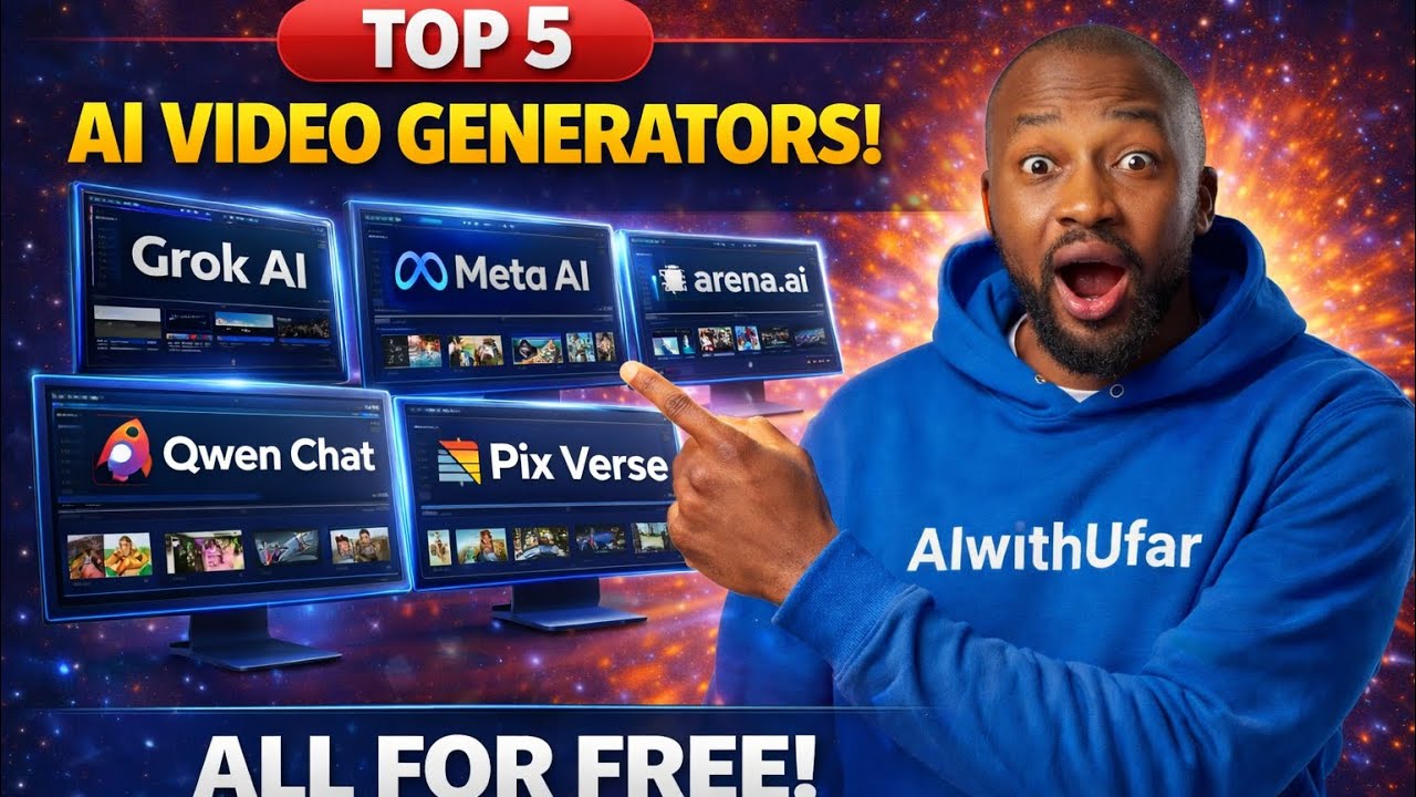 5 free AI video generators don kirkirar AI video content kyauta.
