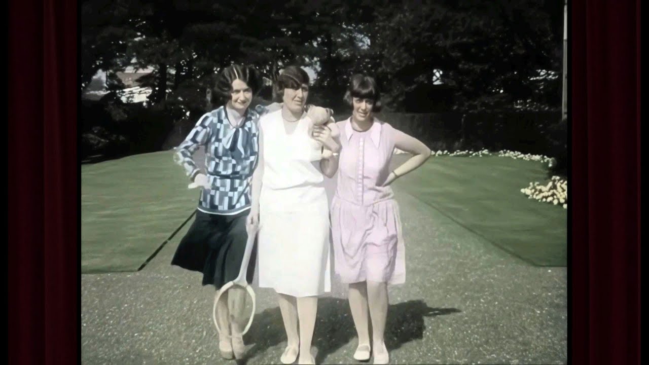 1920s England: 4K Colorized Film Restored to Life 