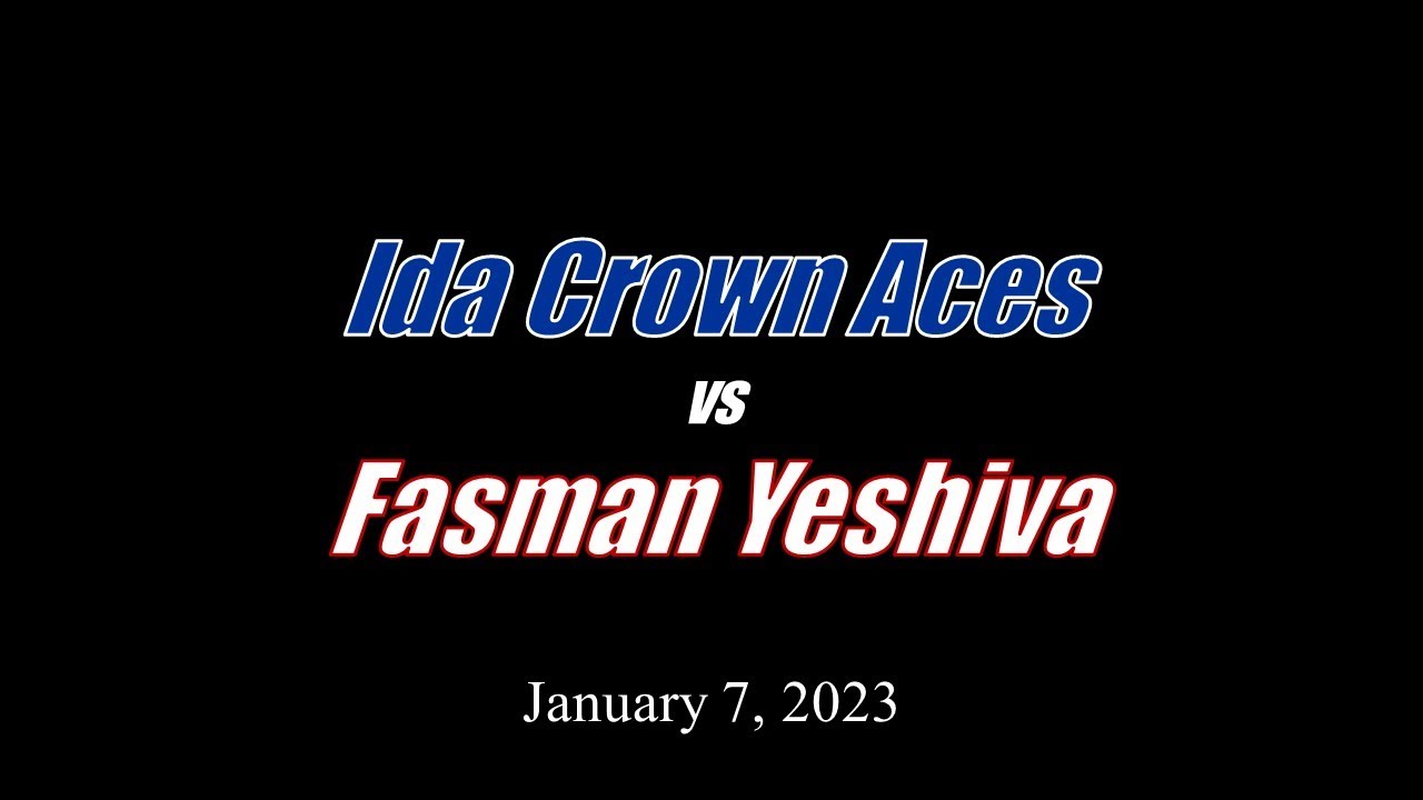 ICJA Boys vs Fasman Yeshiva January 7, 2023