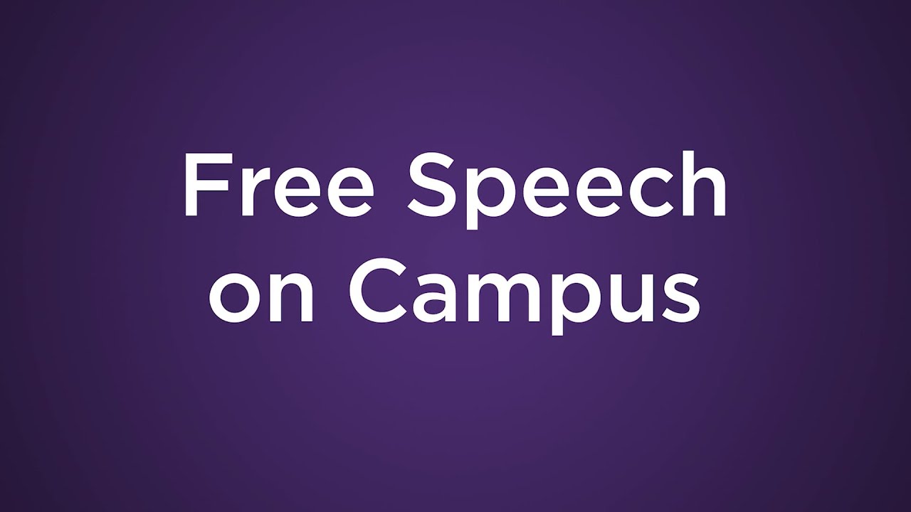 Free Speech on Campus