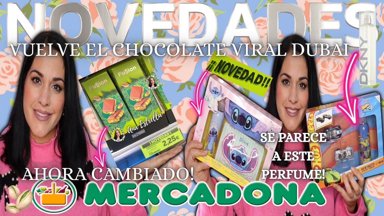 🔥HOY MARTES 3 FEBRERO🔥VUELVE EL CHOCOLATE🍫VIRAL DUBAI PISTACHO+NUEVOSLOTES INFANTILES😍
