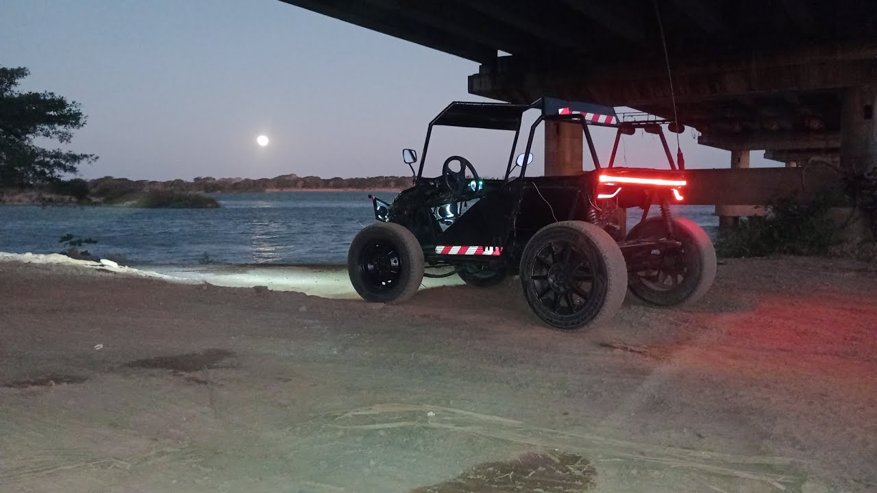 testando Buggy, percurso 50 quilômetros