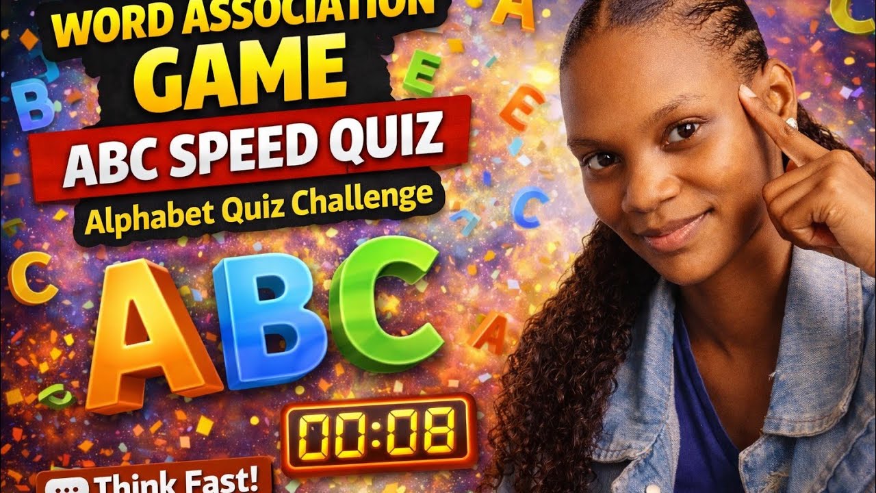 Alphabet Quiz Challenge ⚡🧠 Word Association Game 😱 ABC Speed Quiz