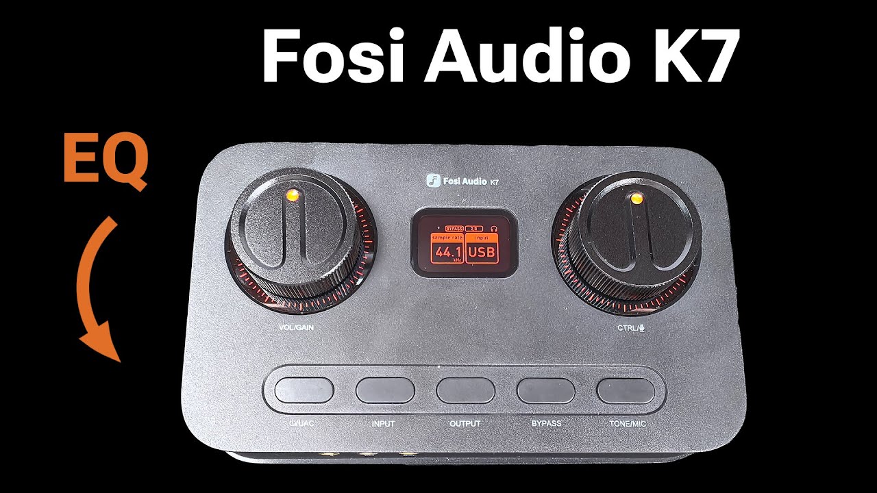 Обзор игрового ЦАП/усилителя Fosi Audio K7 + измерения эквалайзера