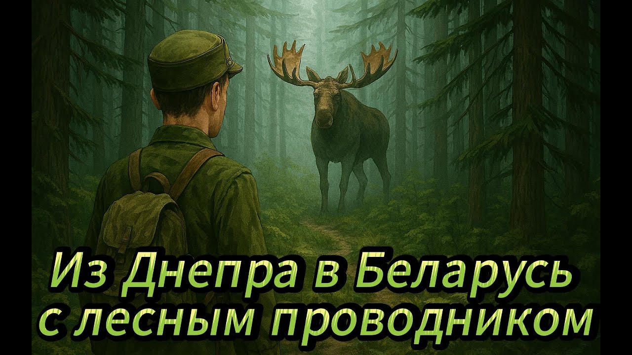 Из Днепра в Беларусь с лесным проводником