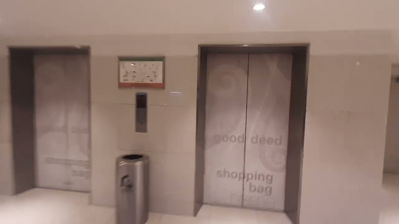 ( Gardens ) 2 Mitsubishi Electric Elevators @Gurney Plaza Mall, Gurney Drive, Penang, Malaysia.