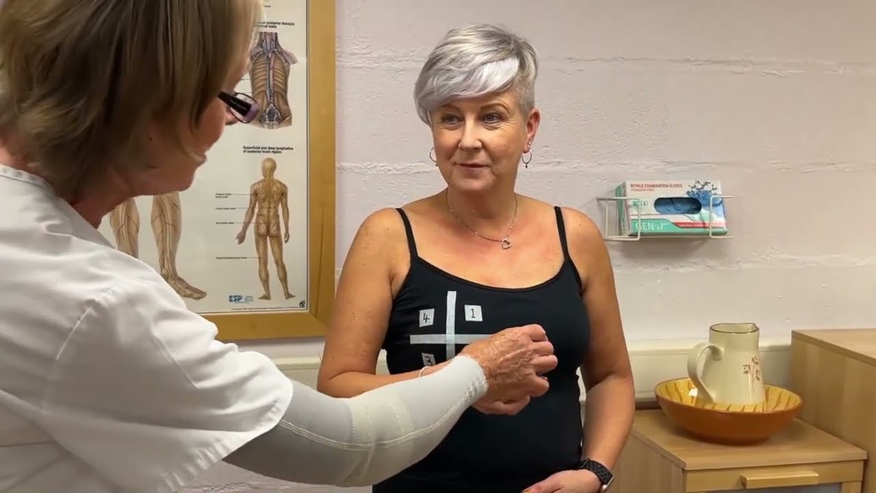 Self Lymphatic Drainage (SLD) for  breast or chest wall lymphoedema lymphedema