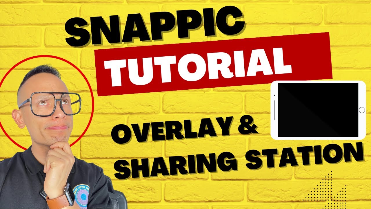 Snappic Tutorial | Overlay | Sharing Station | Photo Booth Rental Company