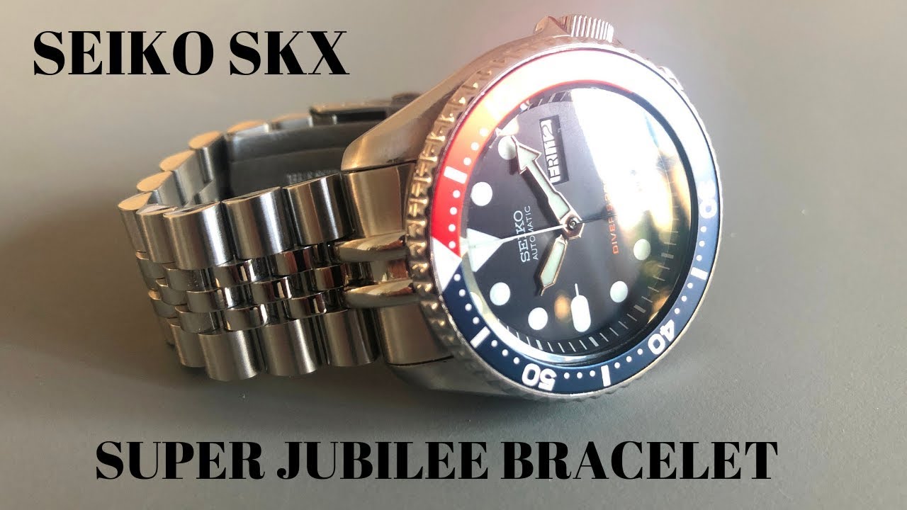 How To Enjoy Your SKX More - Luxury Jubilee Seiko SKX Bracelet