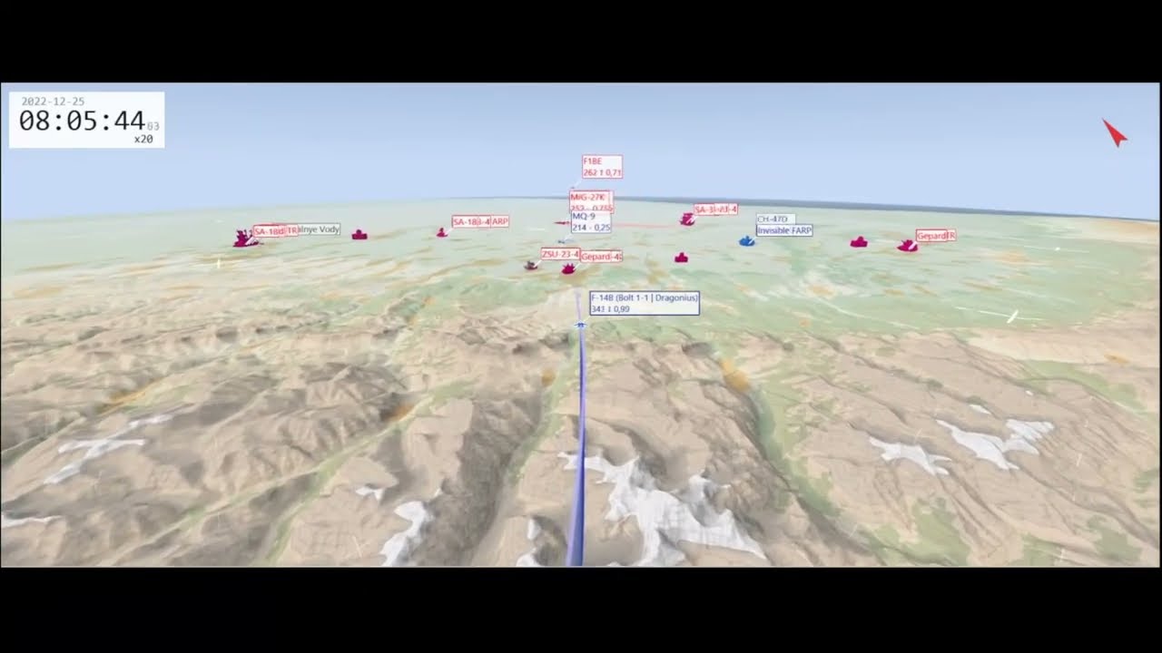 DCS F-14B CAP, Staying on Station Until the DCS Says No