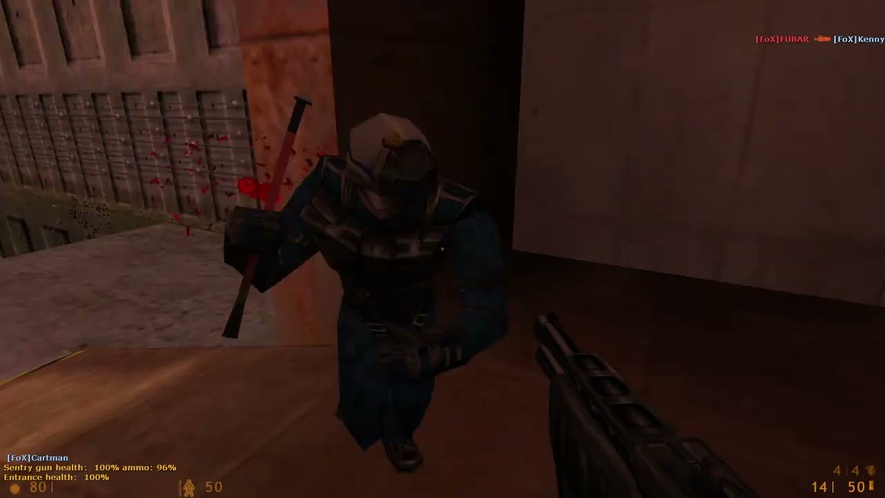 TFC 2fort gameplay with bots