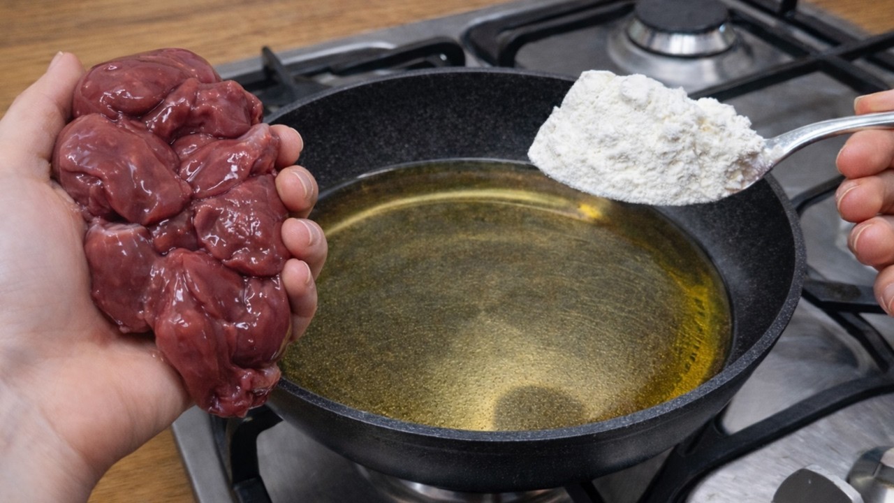 Один секрет и куриная печень растает во рту, как масло! Просто, вкусно и легко!