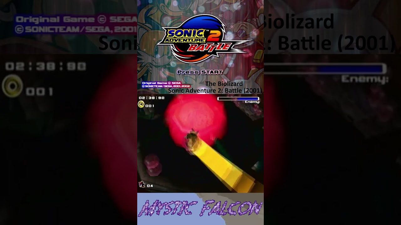 Sonic the Hedgehog: Bosses Through the Ages-Part 162: The Biolizard -Sonic Adventure 2: Battle(2001)