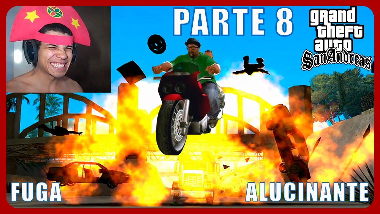 GTA San Andreas #8 - Perseguição Espetacular com Big Smoke e Falha no OBS