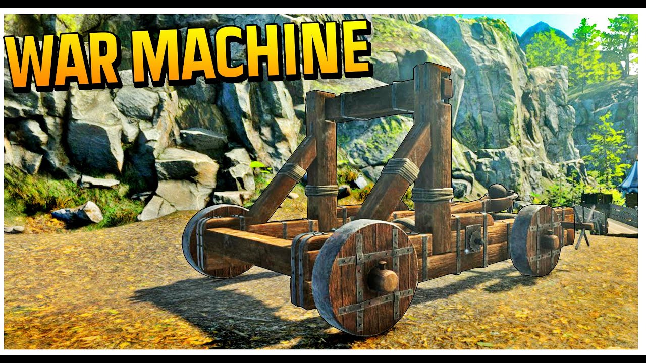I Built A WAR Machine On My First Day | Medieval Machines Builder Demo