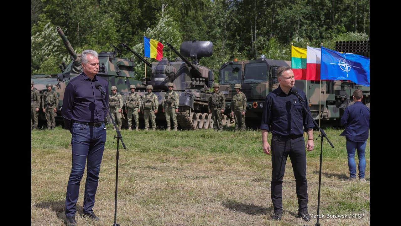 Wypowiedzi Prezydentów Polski i Litwy podczas wizyty na przesmyku suwalskim