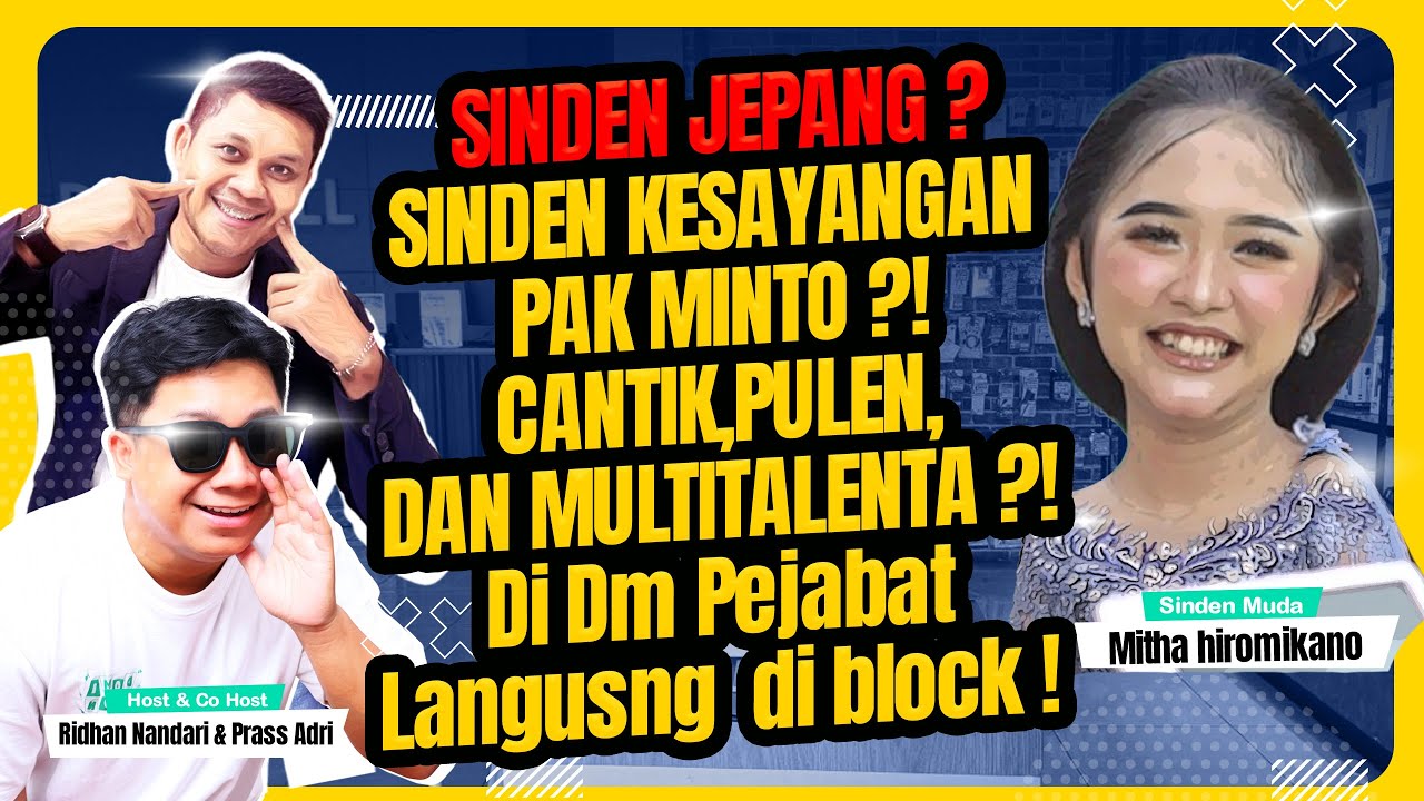 MITA HIROMIKANO ? SINDEN JEPANG ? SINDEN KESAYANGAN PAK MINTO ?! CANTIK,PULEN, DAN MULTITALENTA ?!