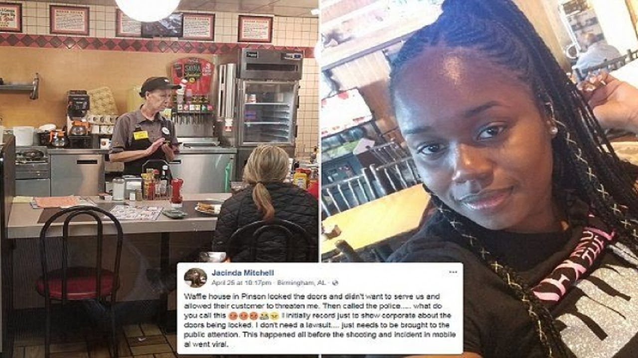 Waffle House Locks Out Black Customers While Only White Customer Ate Inside
