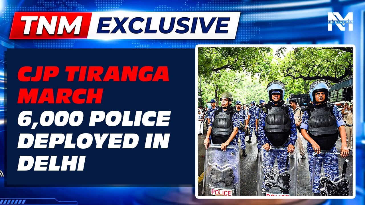 CJP Tiranga March in Delhi Today, 6,000 Police Personnel Deployed | Connaught Place | LehraDoTiranga