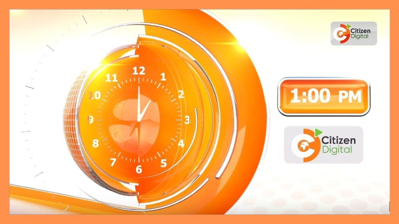 CITIZEN TV SUNDAY NEWS AT 1 ~ JULY 13, 2025
