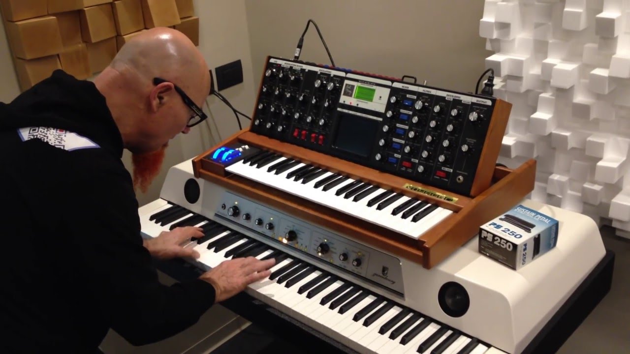 Alberto Rocchetti (Vasco Rossi) official MidiWare endorser plays intro Sally