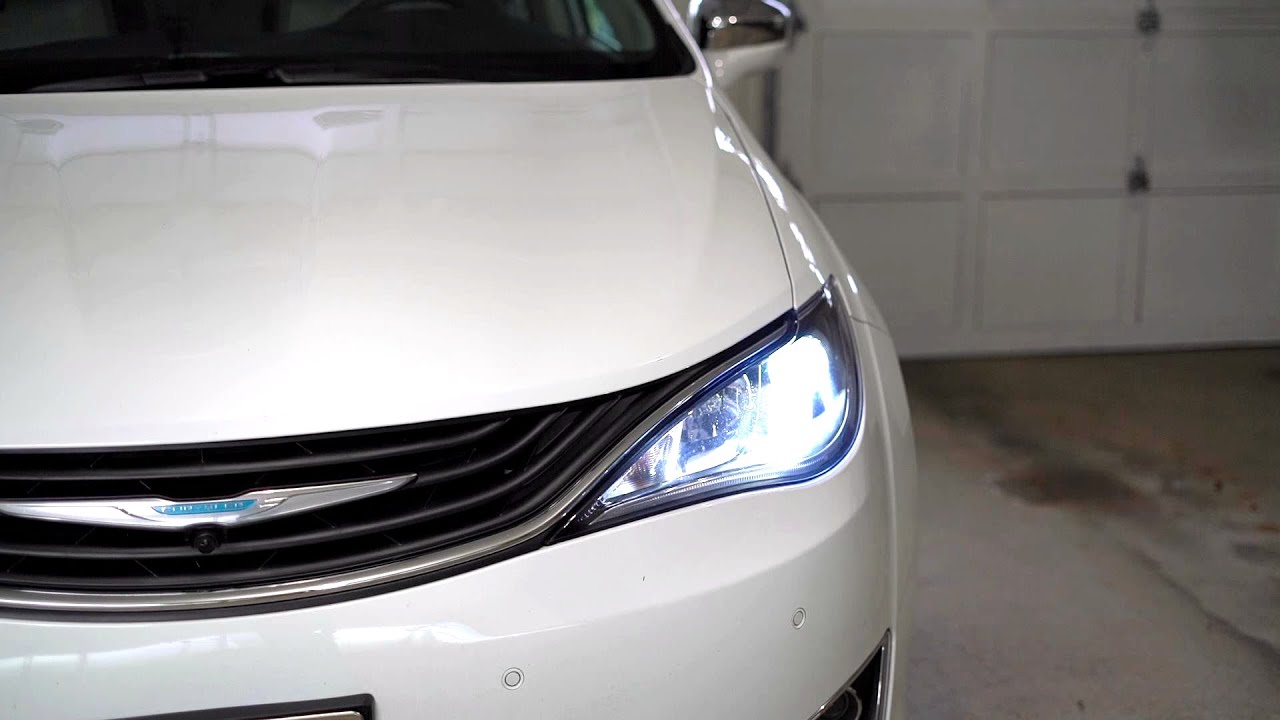 How to change the Headlight Bulb on Chrysler Pacifica Hybird