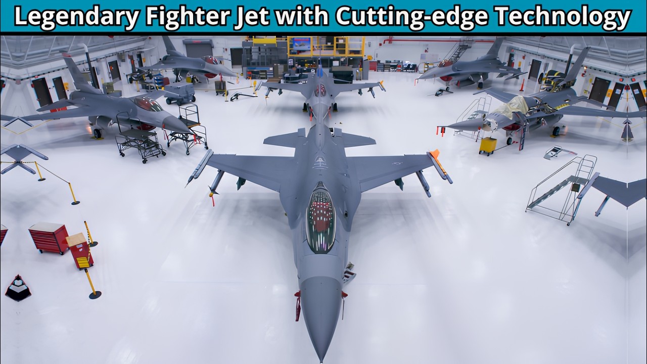 F-16 Fighting Falcon: The Technological Transformation That Keeps It Powerful in the Modern Era!