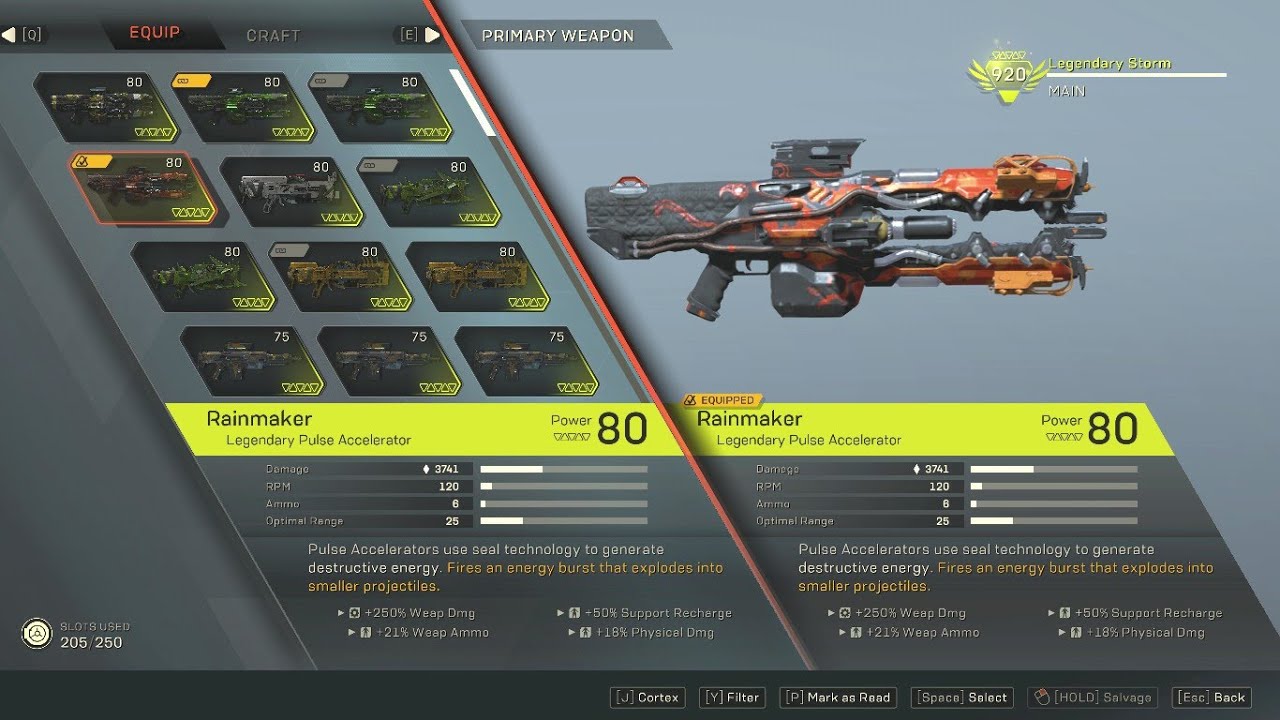 Anthem Cataclysm Trying 9 New Weapons in Gm3 and my first impressions