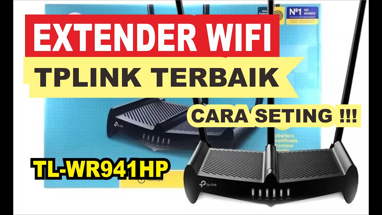 🌐 EXTENDER WIFI TPLINK TL-WR941 HP