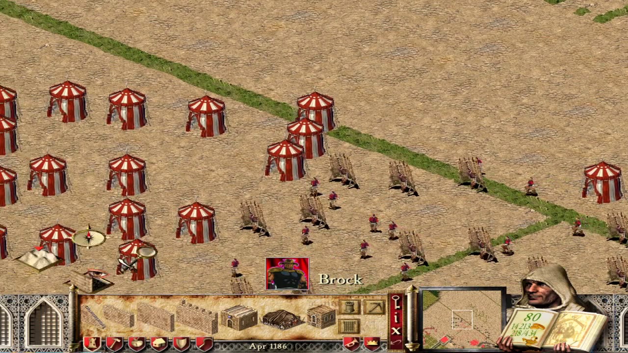 تمرين شيلد - stronghold crusader - training