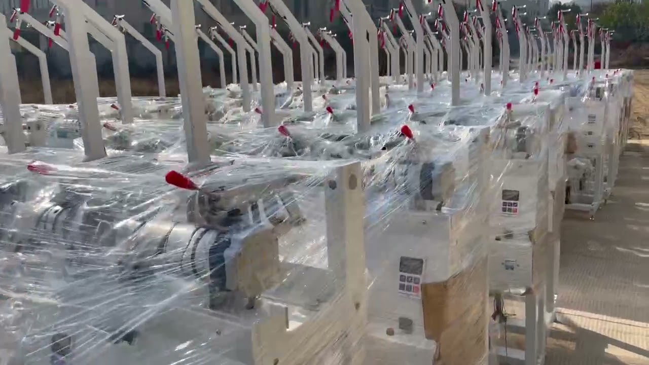 The delivery! 320 spindles of FHCT winding machine for sale