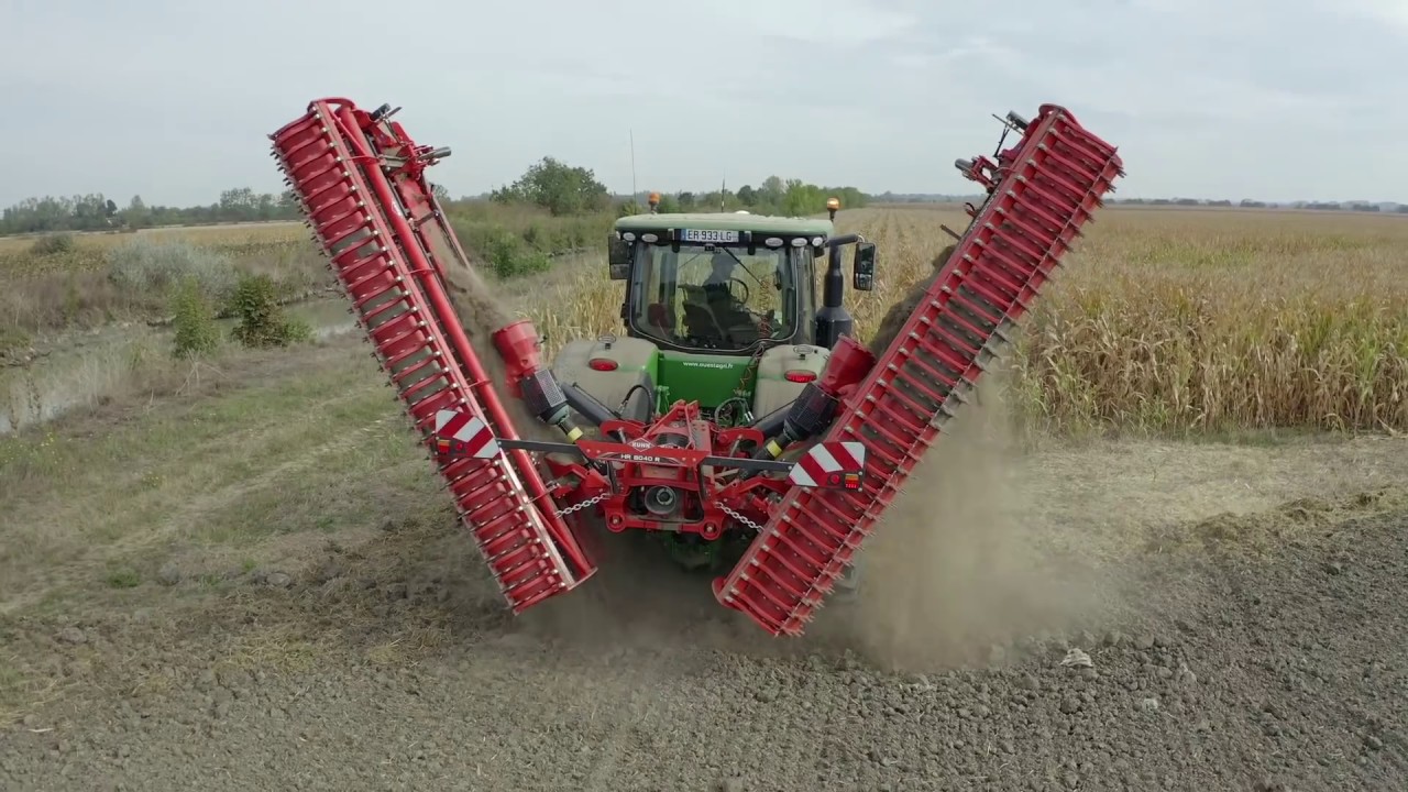 ‼️Duo de choc‼️ 8320R et sa Herse Rotative KUHN HR 8040 R tout droit venue d'innov agri !!!