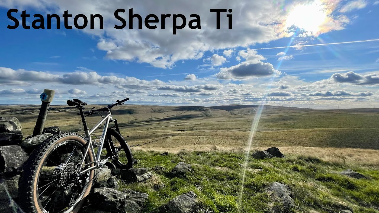 Stanton Sherpa Ti 29/27.5+ Hardtail build. White Industries / Microshift / Rockshox