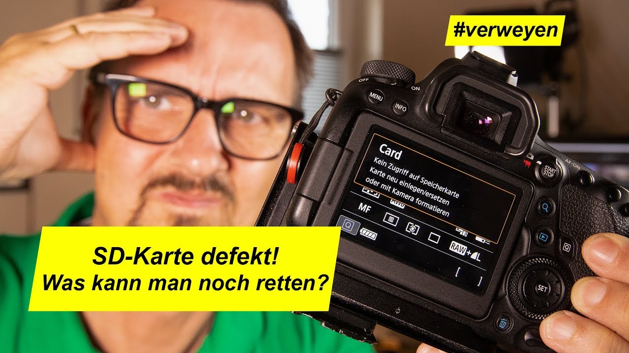 Verlorene Daten Wiederherstellen. SD-Karte defekt/Bilder gelöscht? Was kann man noch retten…?