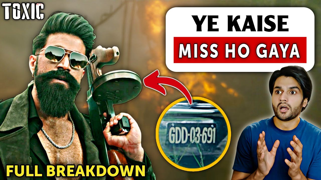 TOXIC Yash Teaser Breakdown | Filmi Prem