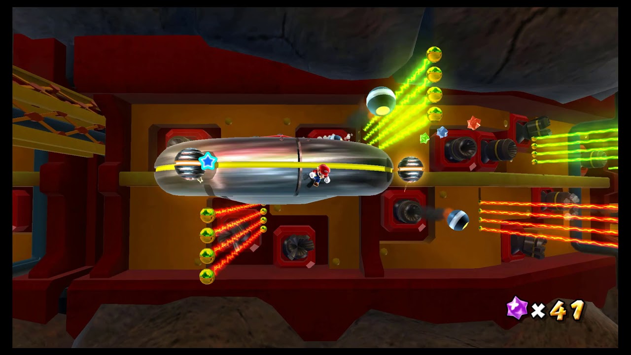 Super Mario Galaxy: Galaxia del Peñasco Indómito - Una Fortaleza Rocosa