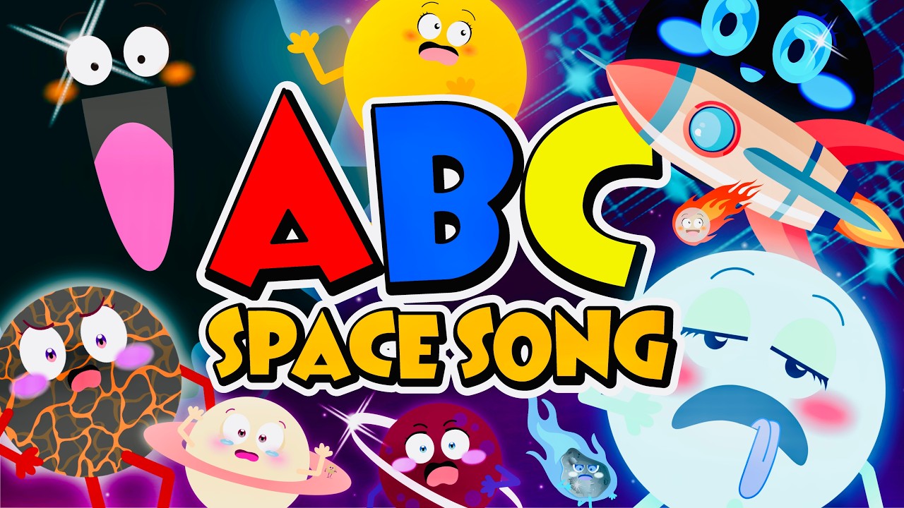 ABC Space Song 🚀 | Learn the Alphabet with Planets! | Kids Songs