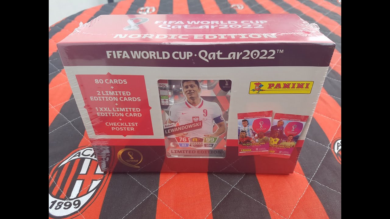 🔥🔥🔥 PANINI FIFA WORLD CUP QATAR 2022 NORDIC EDITION - UNBOXING GIFT BOXA - WOW!!! SUPER LIMITKI!!