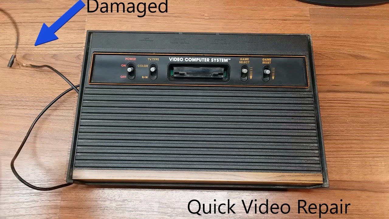 Atari 2600 Video Cable Repair