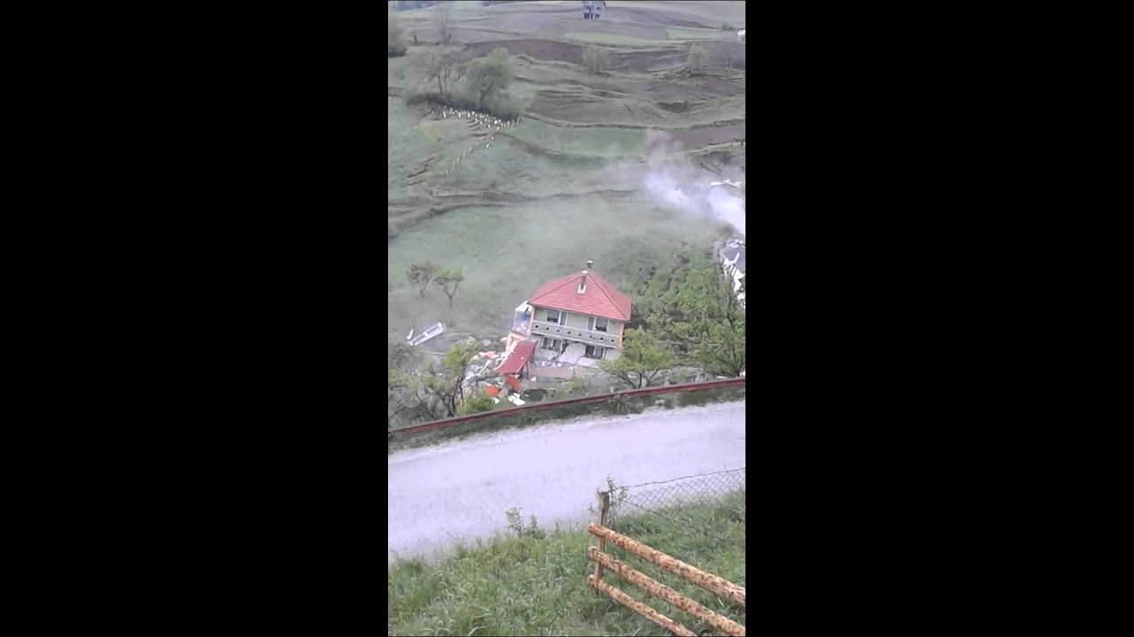 Klizište u Šerićima kod Zenice