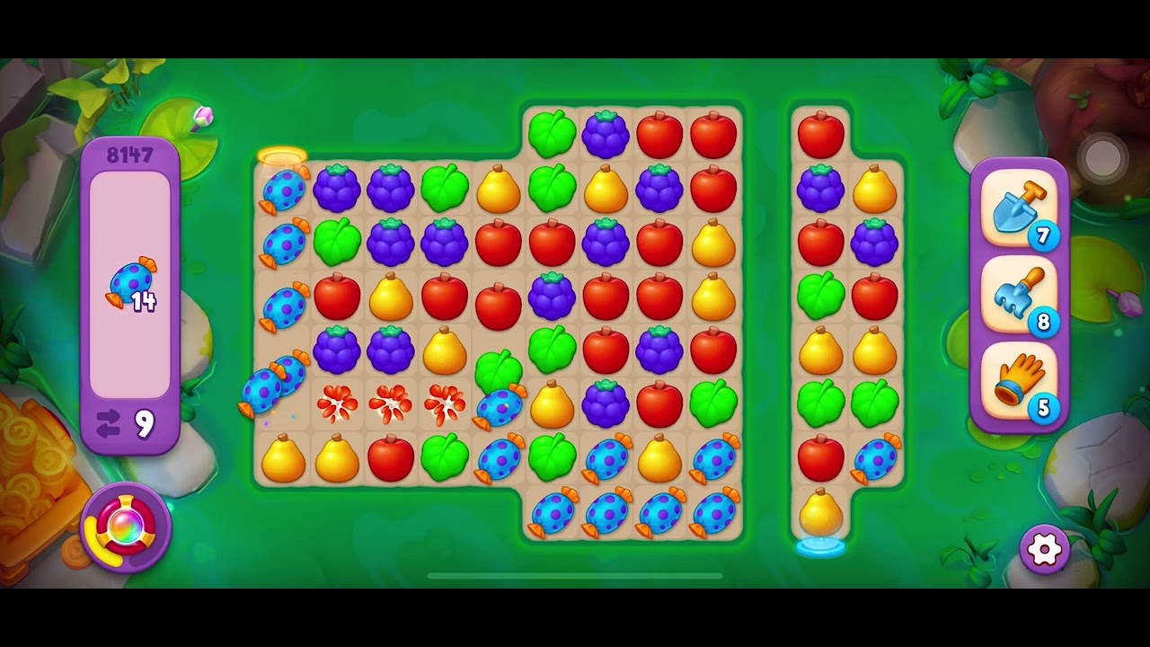 Gardenscapes Puzzle Game | Super Hard Level 8147 walkthrough