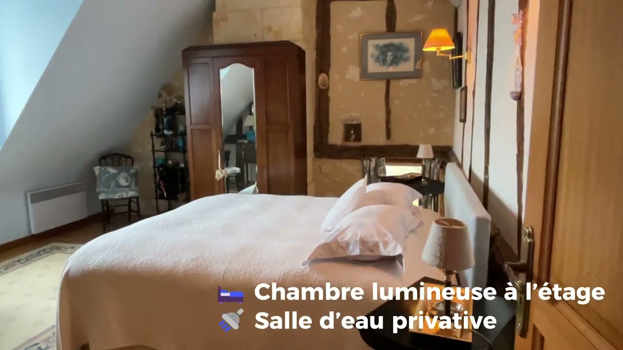 vidéo visite maison Vieil Baugé