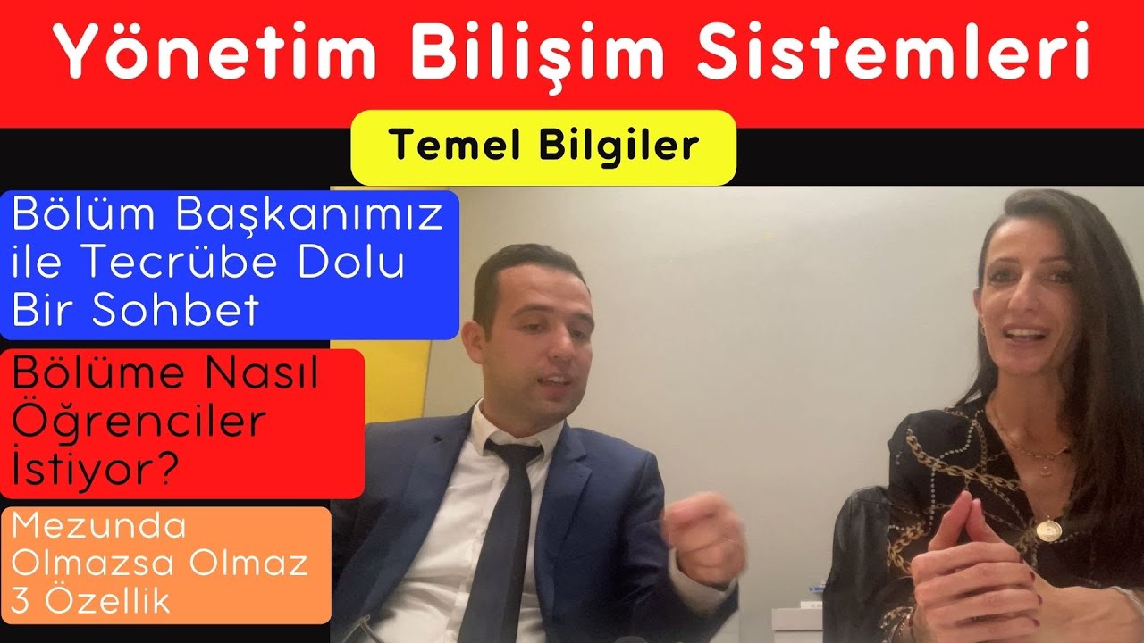 YKS Tercih - Yönetim Bilişim Sistemleri Bölüm Başkanına Sordum