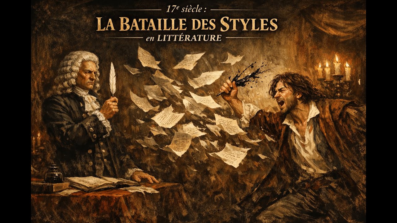 La bataille des styles au XVIIe siècle : classicisme, baroque, préciosité