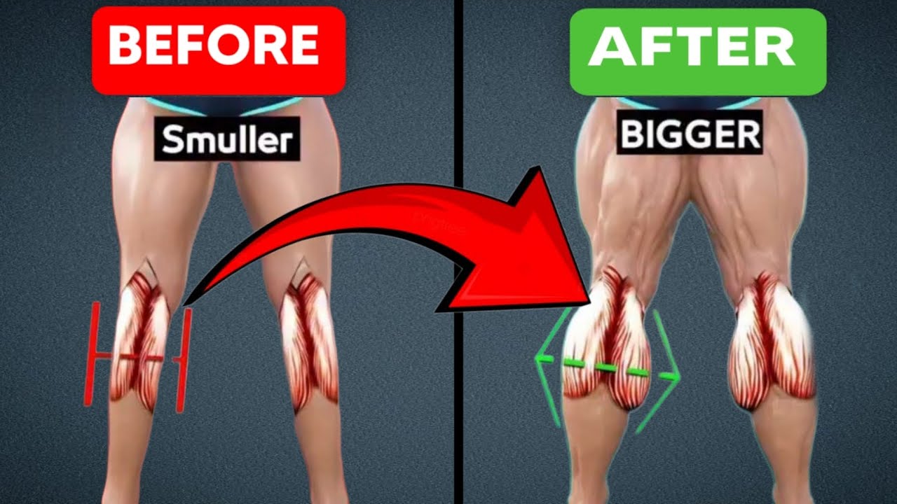 4 Best Calf Exercises for Bigger Legs | Build Strong & Defined Calves Fast