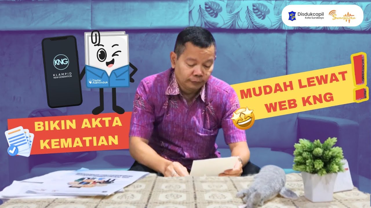TUTORIAL BIKIN AKTA KEMATIAN MUDAH MELALUI KNG (KLAMPID NEW GENERATION)